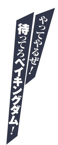 やってやるぜ！待ってろベイキングダム！