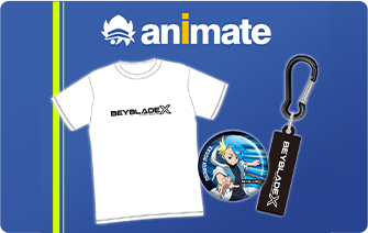 BEYBLADE X POP UP SHOP IN アニメイトオリジナルグッズ& アニメイトロゴエコバッグ＆アニメイト商品券5000円分