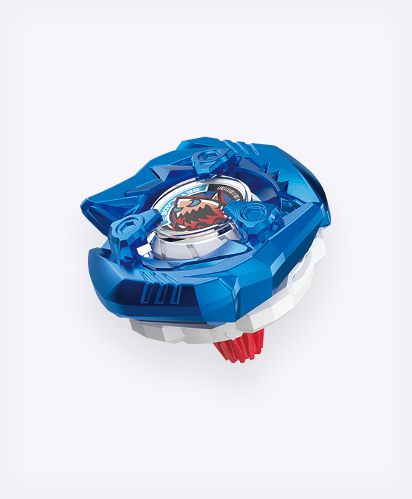 BX-00 【B4ストア限定】 ブースター シャークエッジ5-60GF メタルコート：ブルー｜製品情報｜BEYBLADE X タカラトミー商品ページ