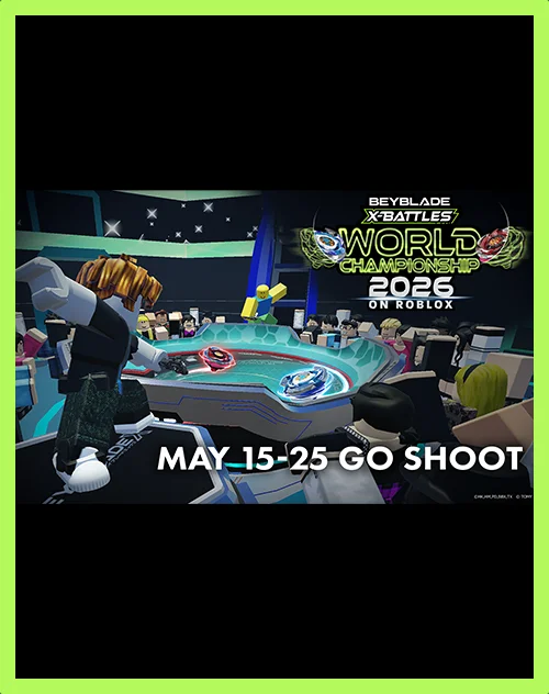 【訪問数1億を突破】BEYBLADE X 公式Robloxタイトル「BEYBLADE X-BATTLES」
